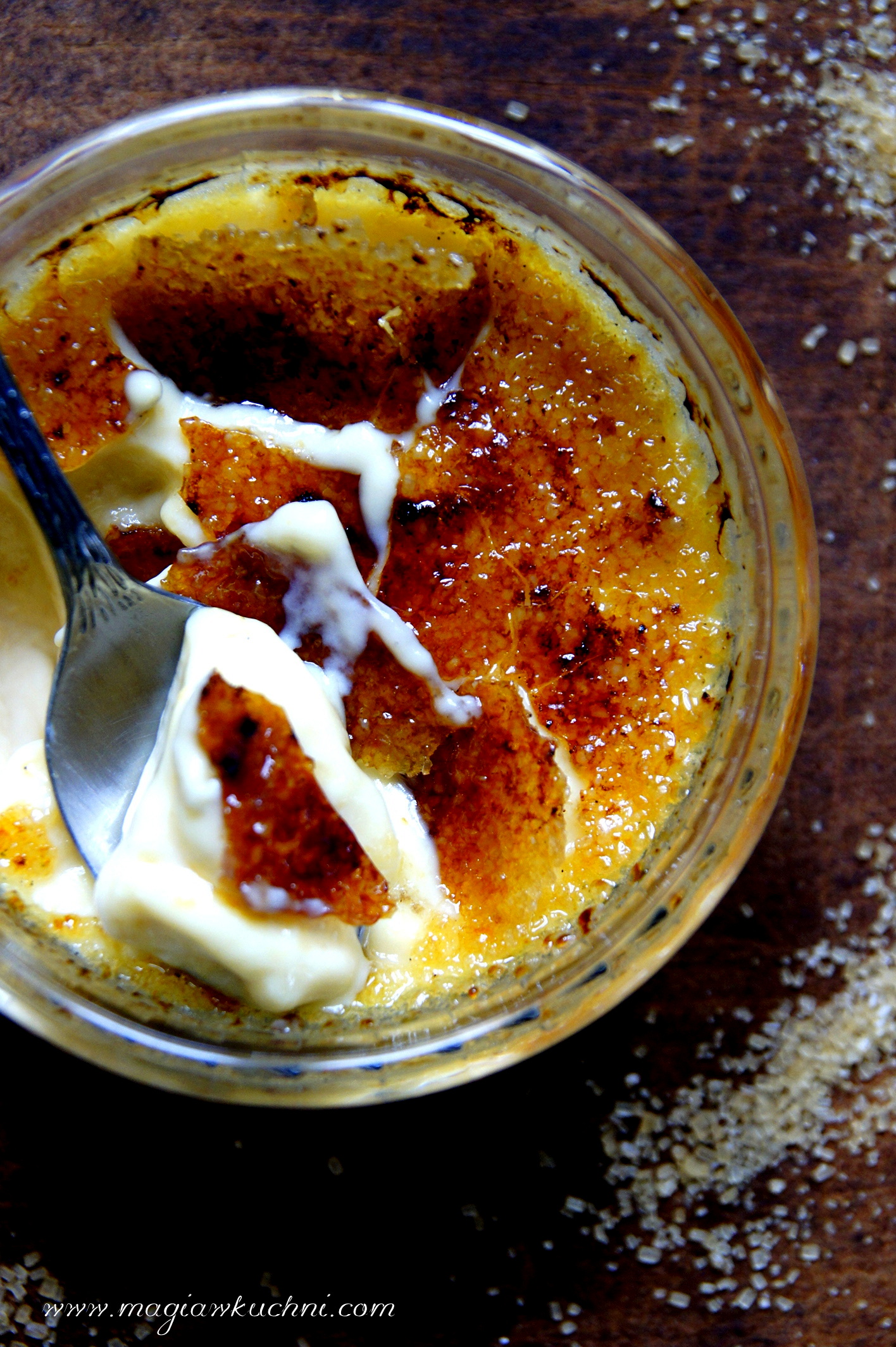 Waniliowy creme brulee