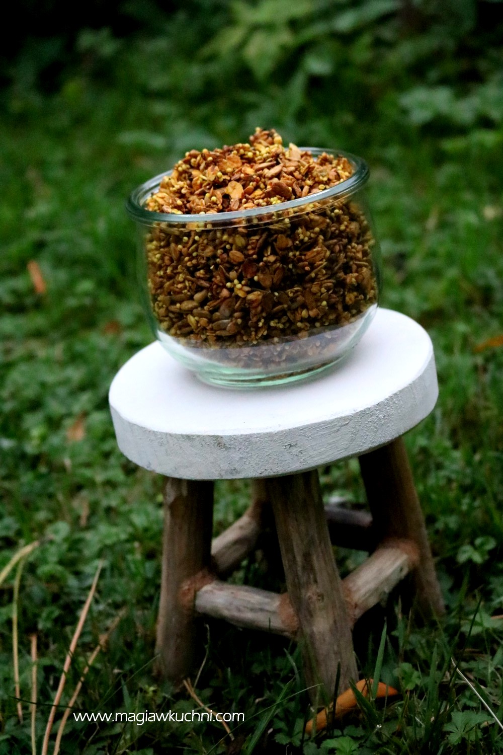 Granola bezglutenowa z kaszą jaglaną