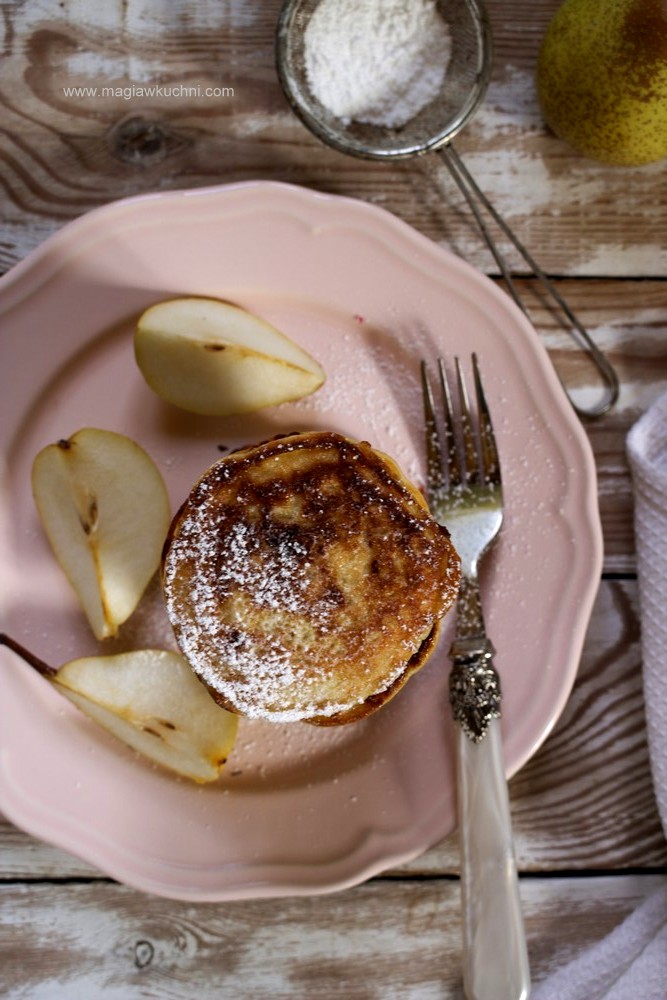 Gruszkowe pancakes