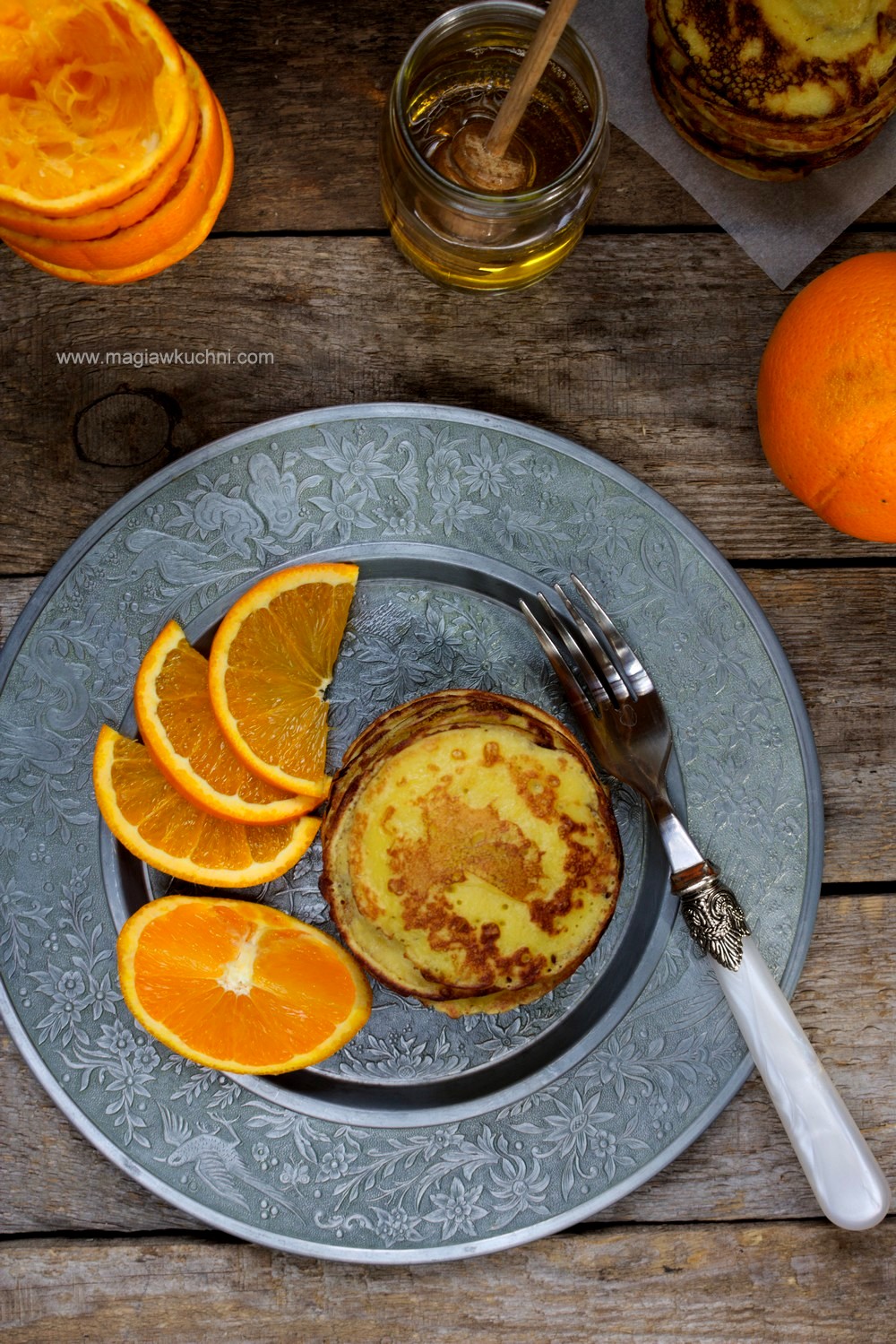 Pancakes pomarańczowe