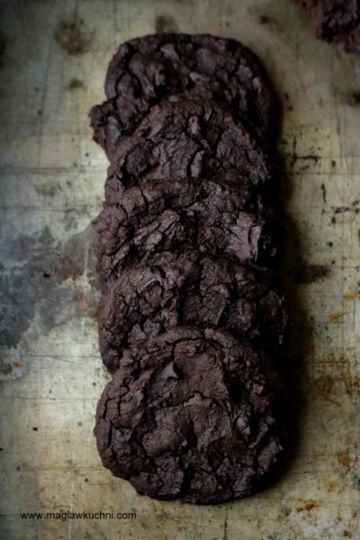 Kakaowe ciasteczka z fasoli
